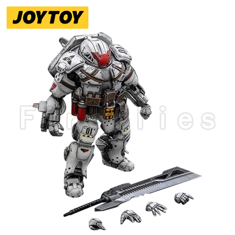 1/18 JOYTOY ตุ๊กตาขยับแขนขาได้ Sorrow Expeditionary Forces 9th Army สีขาว Iron Cavalry อะนิเมะรุ่นของเล่นฟรีเรือ