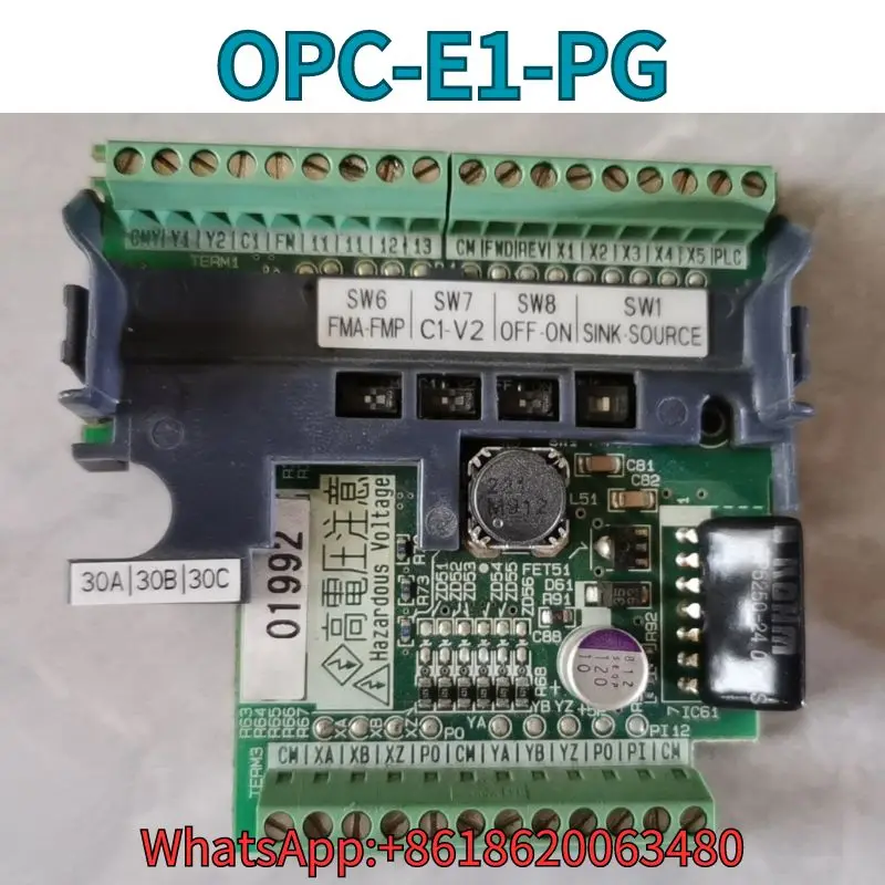 

Used Communication card OPC-E1-PG test OK Fast Shipping