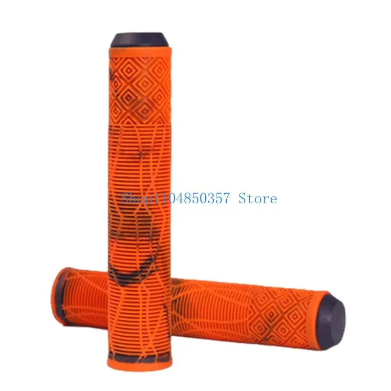

5asd Bicycles Handlebar Grips Nonslip Shock Absorption Handle Cover Enduring