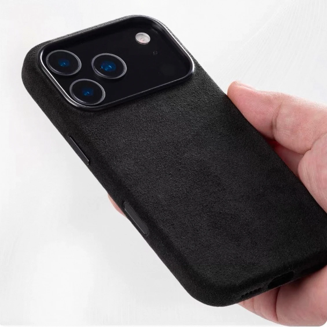 For Alcantara Case For iPhone 18 17 Pro Max Air Magnetic Magsafe Cover Premium Artificial Leather Case For iPhone 18 17 Pro Max