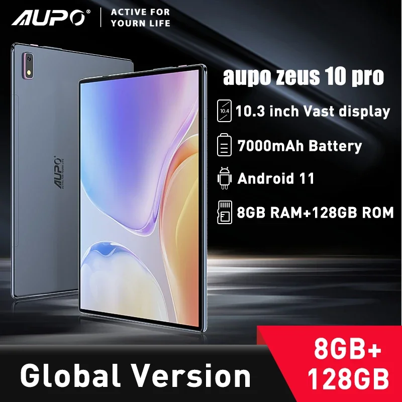 2023 nowy Zeus 10 Pro Android 11 telefon telefon Tablet PC 256GB ROM 4G sieć typu c Port podwójna karta SIM lub WIFI 5G HD Tablette