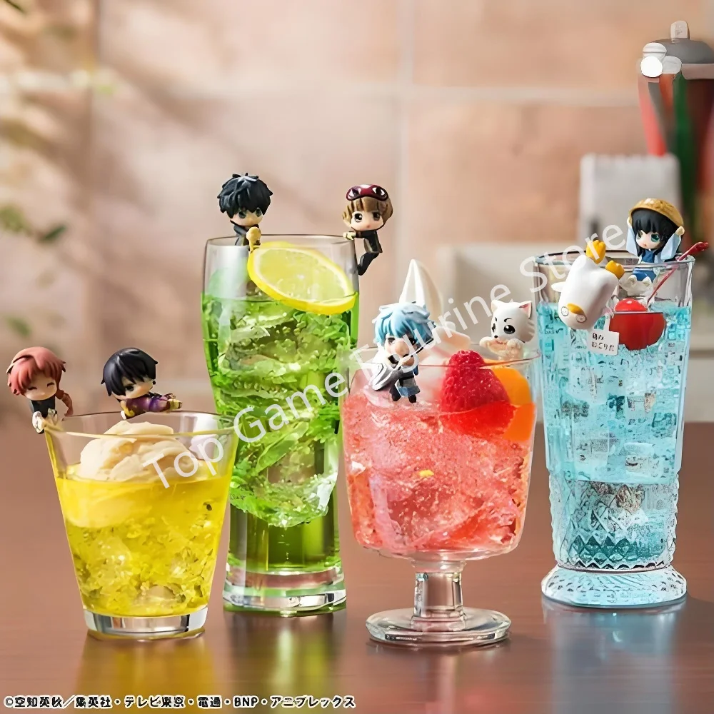 

1pcs Mega House Gin Tama Pendant Cute ornaments for Cup Anime Cartoon Decoration Keychain Coaster Collection Toys Kids Best Gift