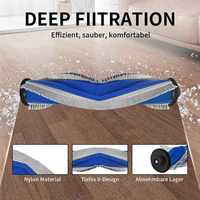 11PCS For Ecovacs DEEBOT X2S Robotic Vacuum Cleaner Accessories Roller Side Brush HEPA Filter Mop Cloth Dust Bag-A58E