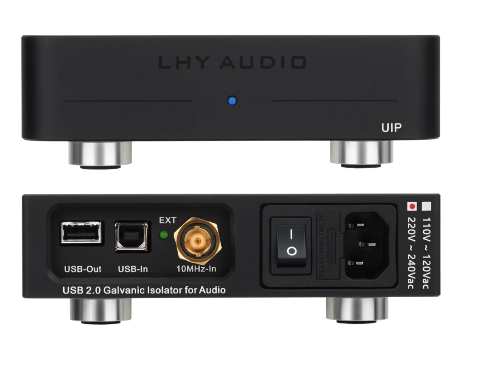 NEW LHY AUDIO PC HIFI fever audio USB purification isolator ADuM4165 high-speed 480M crystal oscillator OCXO clock input