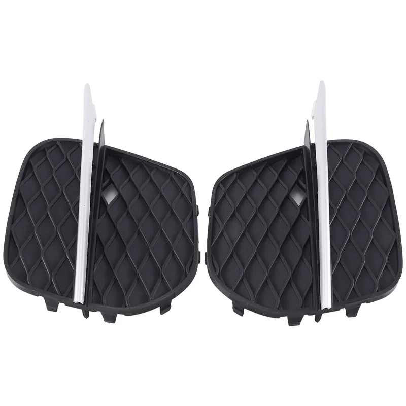 

1 Pair Front Bumper Grille Cover Grill Trim For -BMW X5 E70 2011-2013 51117222859 51117222860