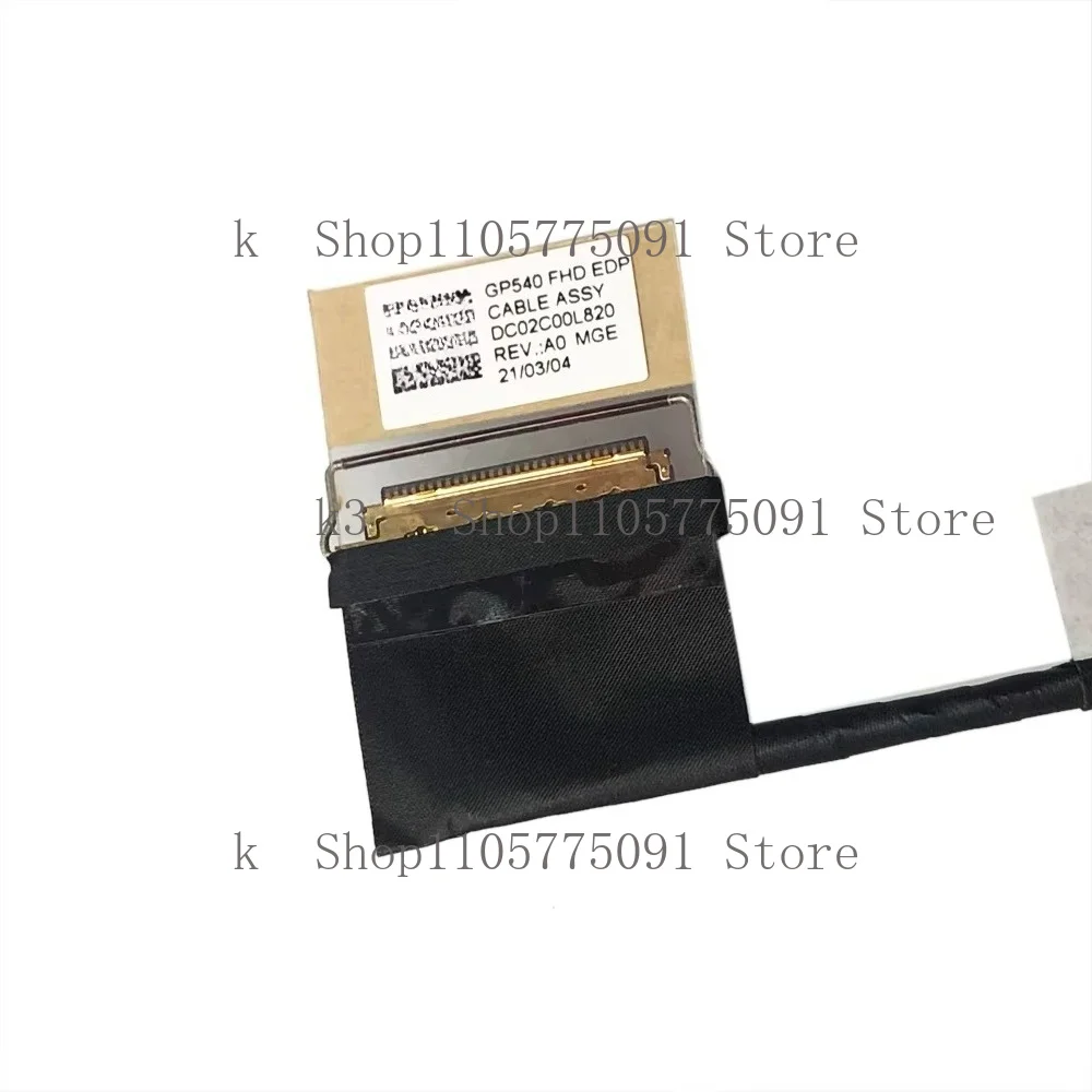For Lneovo Thinkpad P15 Gen1 20ST 20SU T15g Gen1 20UR 20US 30PIN FHD EDP LCD Video Display Screen Cable DC02C00L820