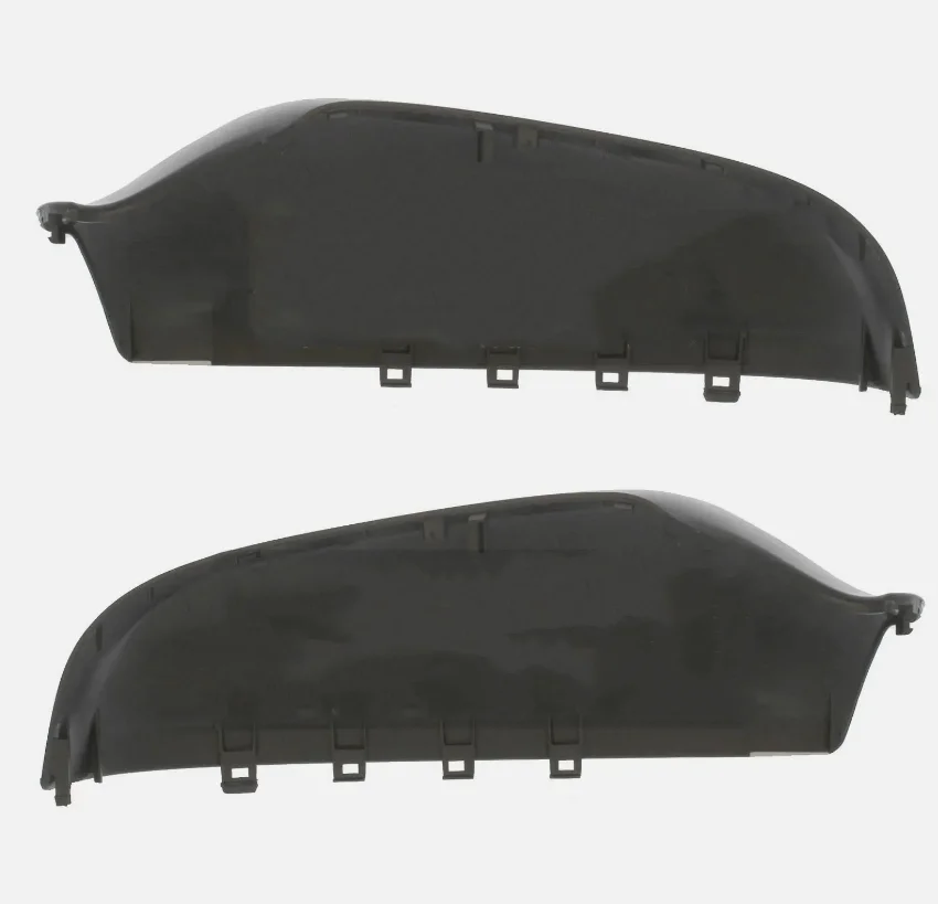 

1pair Car Door Wing Mirror Cover Black Pair Left Right Sides For Vauxhall Astra H Mk5 2004-2009 Car Accessories
