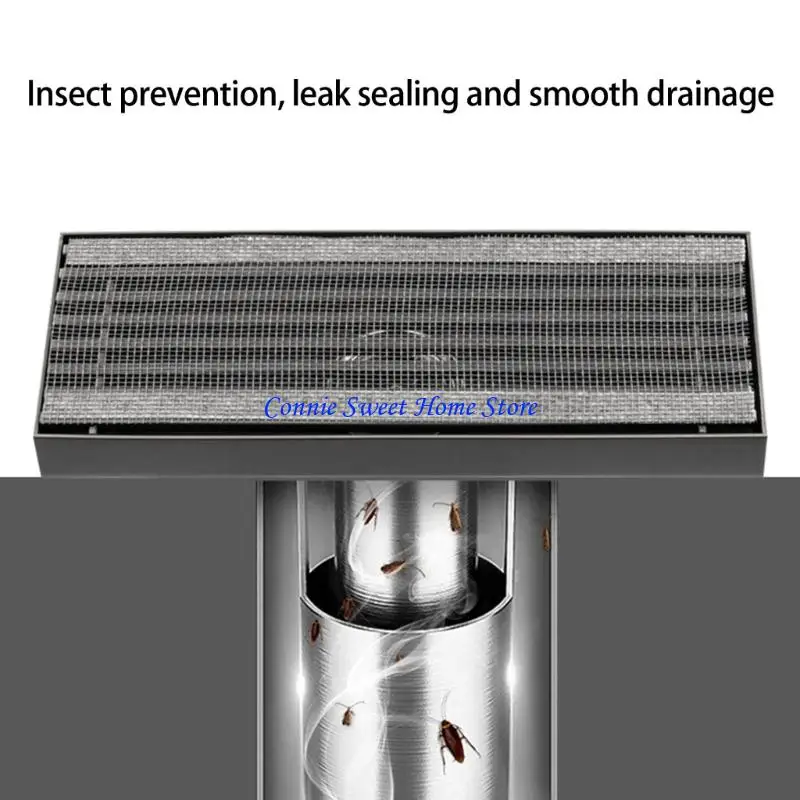 LXAF Multipurpose 400cm Roll of Kitchen Drain Filter Net 120mm Width for Preventing Clogs and Maintaining Hygiene