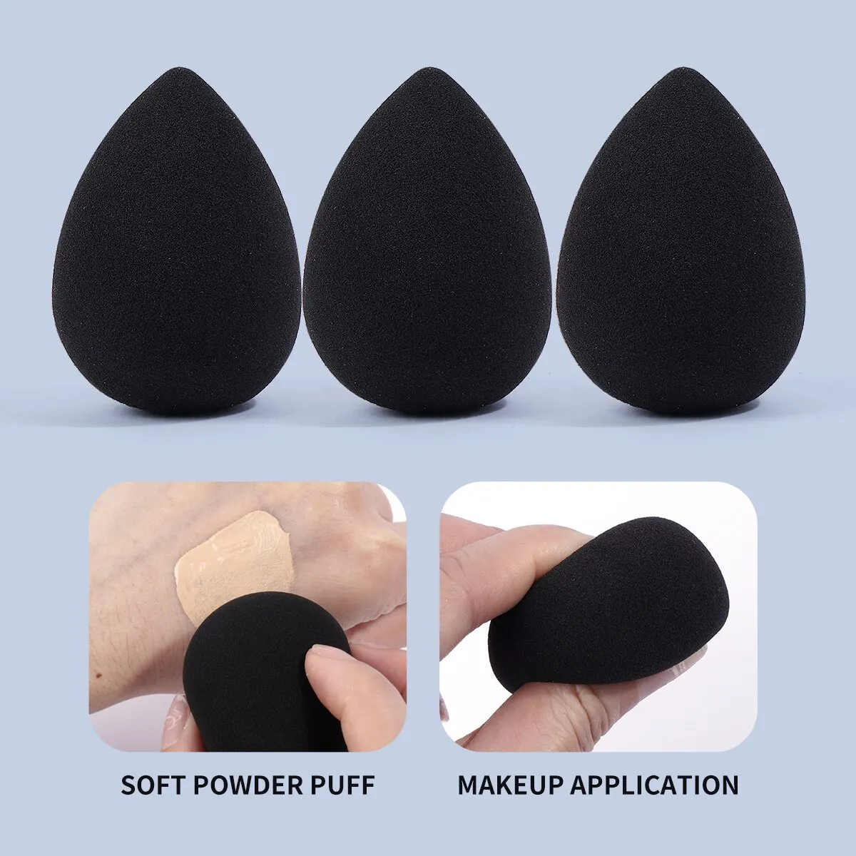 مجموعة فرش وإسفنجات المكياج مكونة من 12 قطعة من مجموعة فرش مكياج لظلال العيون + 3 قطع من فرشاة التجميل ذات الشعيرات الناعمة