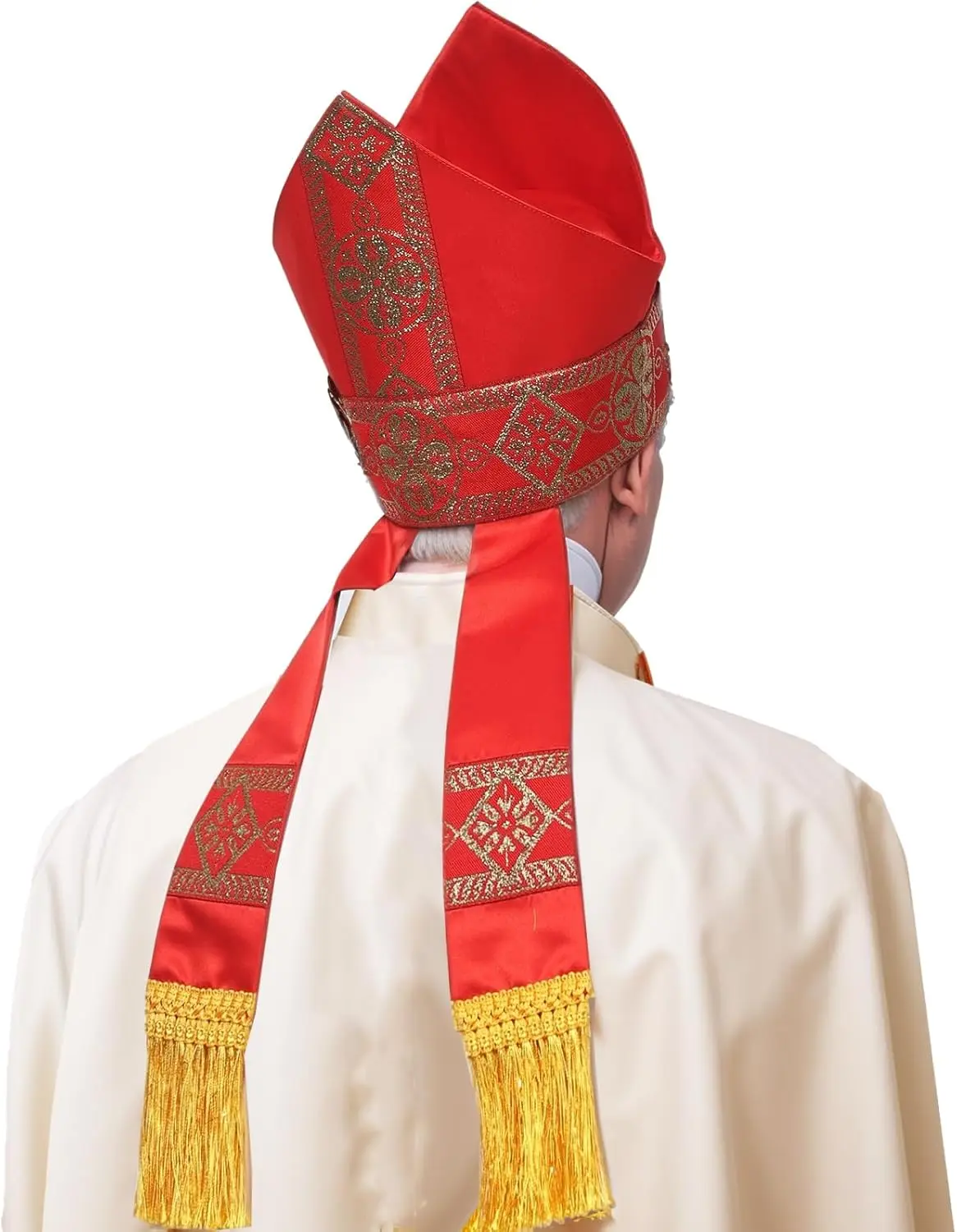 قبعة الأسقف بابال ميتري كاهن رجال الدين