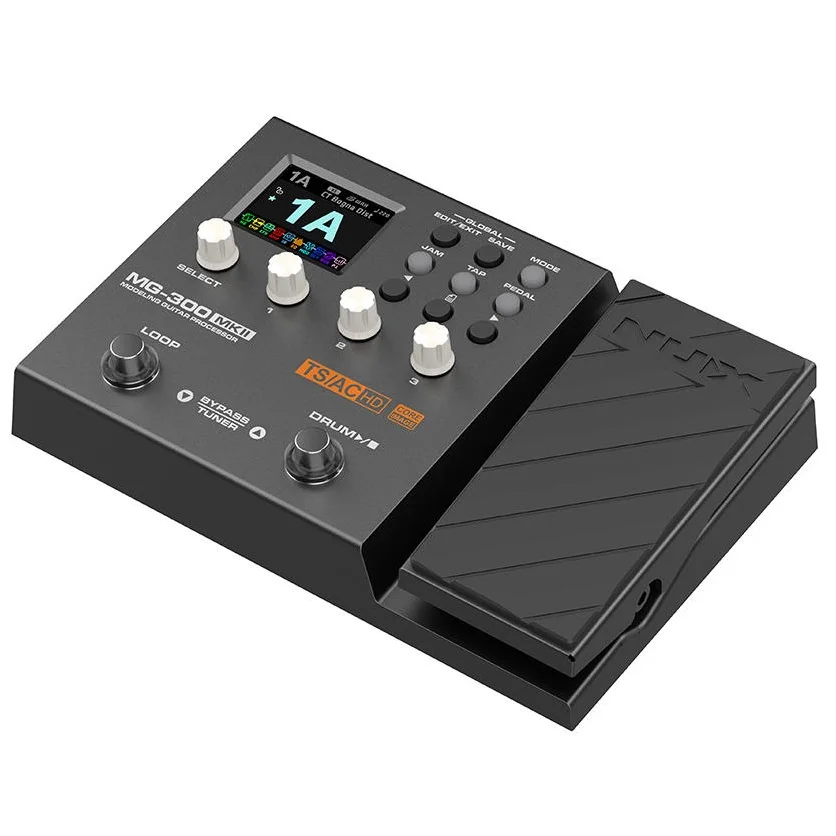 NUX MG-300 MKII Multi-Effects Pedal Amp Modeling Guitar Parts Accessories Algorithm Multi-Effects Pedal Electric Guitar - view 3