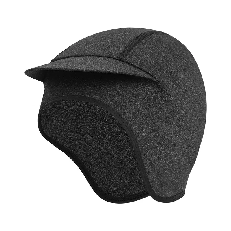 Summer Cycling Hat Motorcycle Balaclava Bicycle Mask Moto Cap Helmet Liner Cool UV Protection Ice Silk Bike Face Cover with Brim