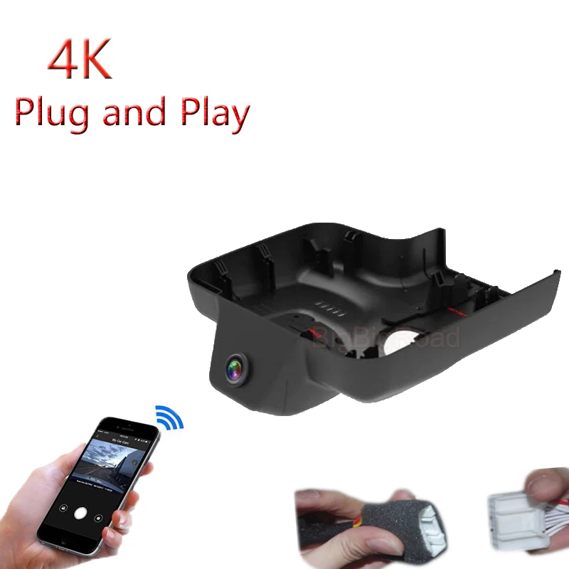 4K Plug And Play For Buick Encore Plus 2023 2024 Regal ( Opel Insignia ) 2015-2019 Car Video Recorder Wifi DVR Dash Camera