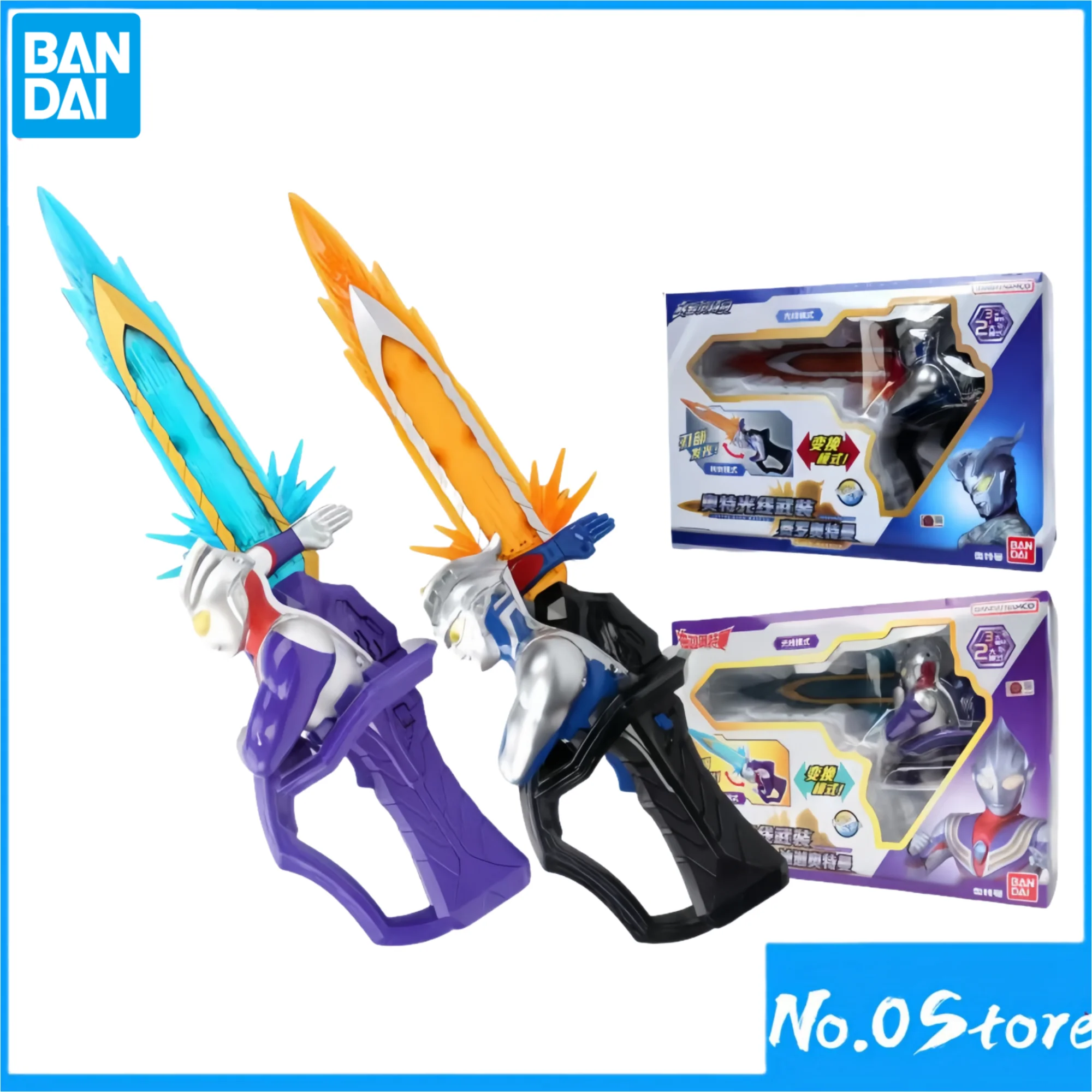 

В наличии % подлинная фигурка Bandai Ultraman Tiga Ultraman Zero, может излучать свет, негабаритная модель Moment of Battle, новинка, нераспечатанная