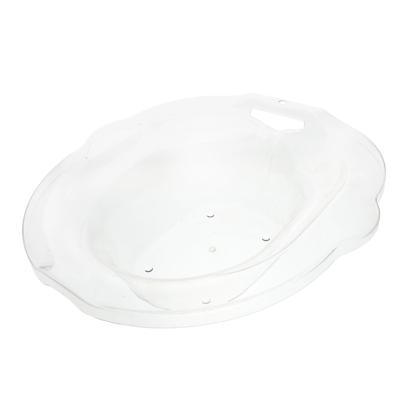 Bak Mandi Sitz Wanita Portabel Mandi Pinggul Postpartum Tanpa Jongkok untuk Wanita Lanjut Usia Pembersih Pribadi Toilet Kursi Urinoir Sederhana