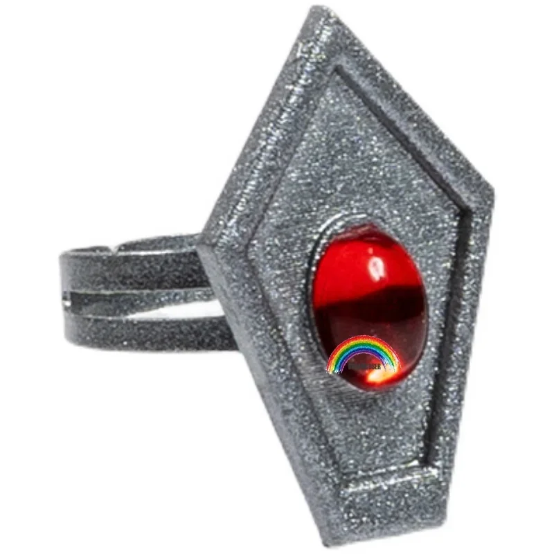 Genshin Impact Hutao Cosplay wig Game Accessories Rings Props Stage Property Ring Set Jewelry Project Characters Props Ring Gift