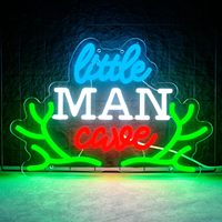Little Man Cave LED Neon Lights Dimmable Night light for Bar Club Bedroom Hotel Decoration Birthday Outdoor Neon Decor Gifts