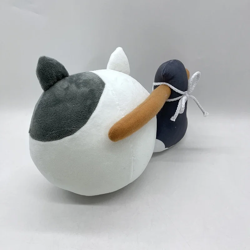 Dibujos animados Nyanko gran guerra muñeco de peluche Anime animales batalla gatos peluche juguetes para niños regalos de navidad y cumpleaños