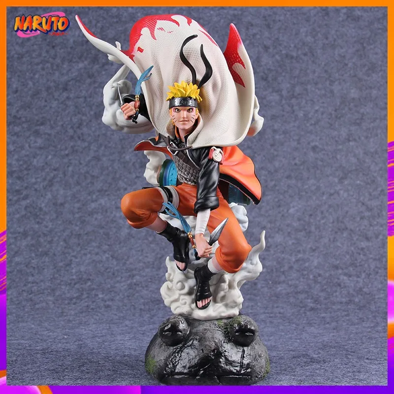 

Naruto Anime Gk Big Gecko Fairy Mode Double-headed Interchangeable Pvc Action Figure Collectible Model Toys Gifts For friend