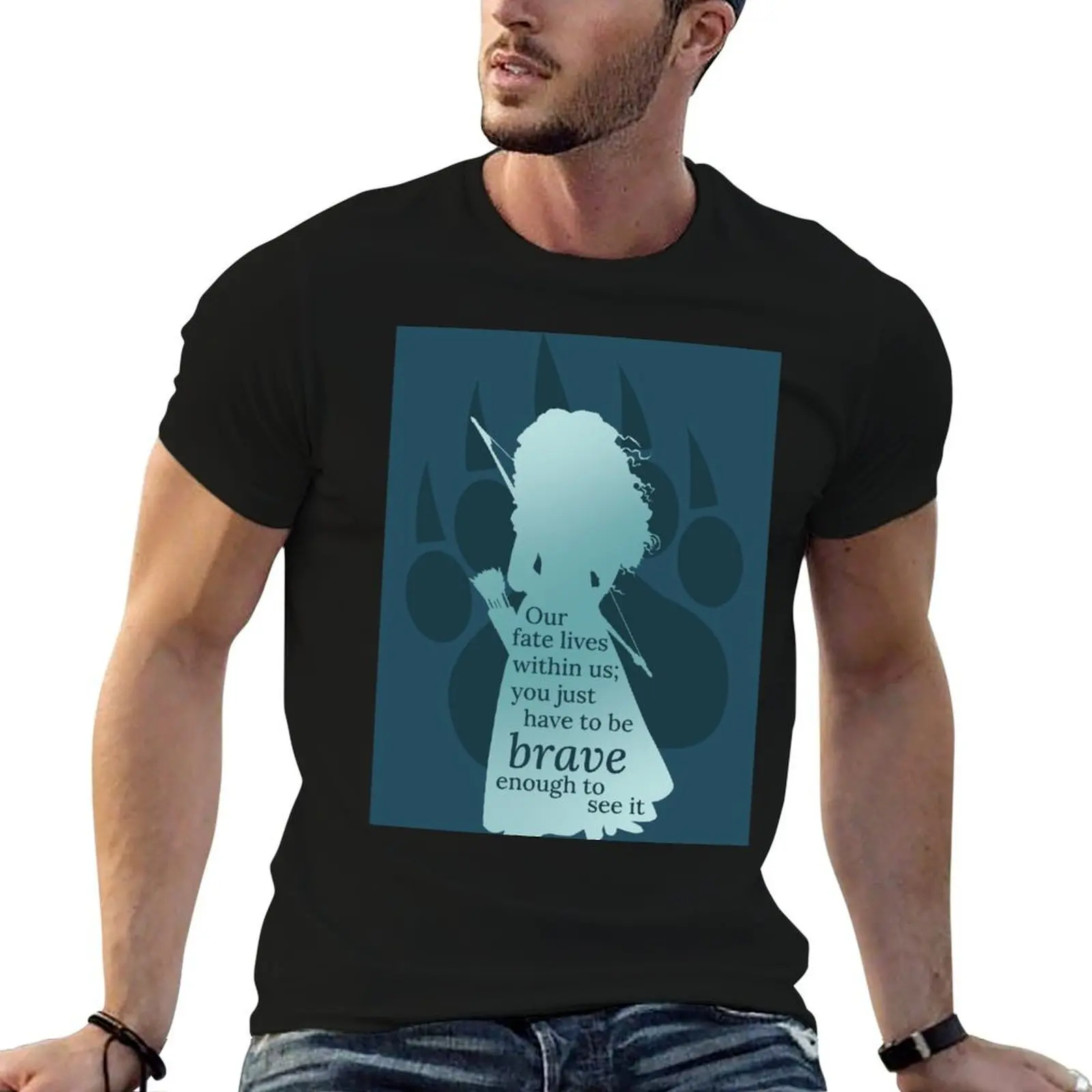 Brave Merida T-Shirt blue archive custom shirt men t shirts high quality