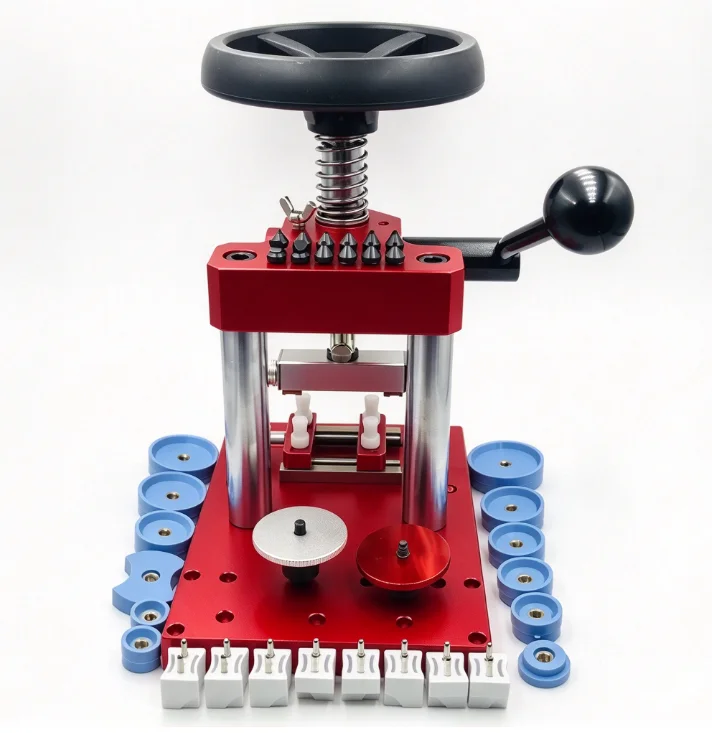Watch Repair Tool Back Case Opener Closer Remover Presser Dual Purpose Multifunctional Rotating Cover Machine for Battery Change