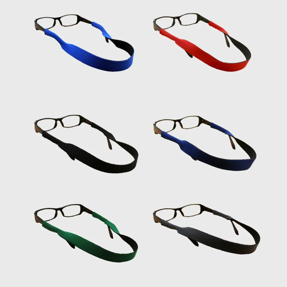 3 шт., эластичный ремешок для очков Never Lose, шнур для солнцезащитных очков