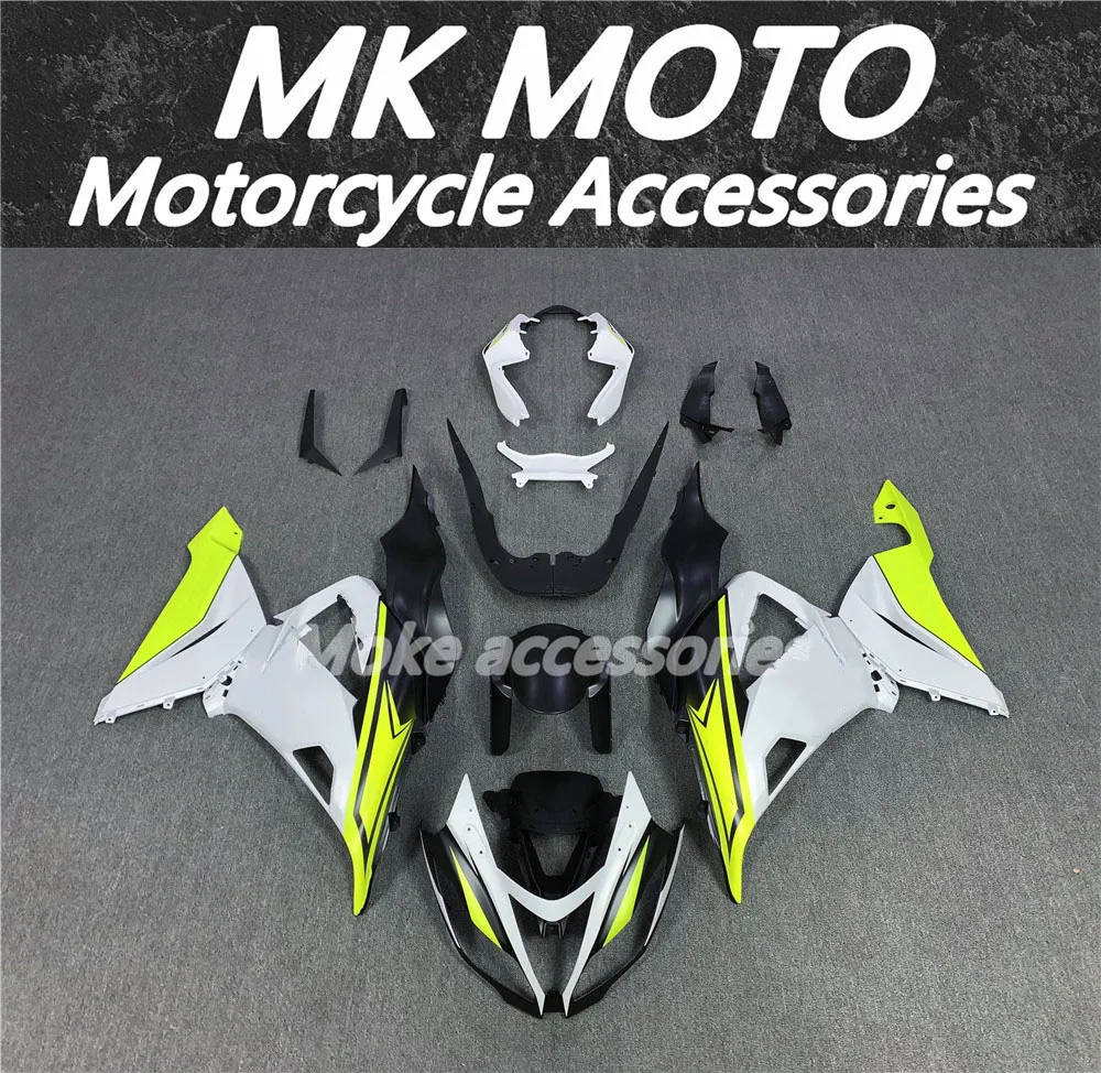 

Moke moto Motorcycle Fairings Kit Fit For zx-6r 2013 2014 2015 2016 2017 2018 636 Bodywork Set Ninja Neon yellow/white New