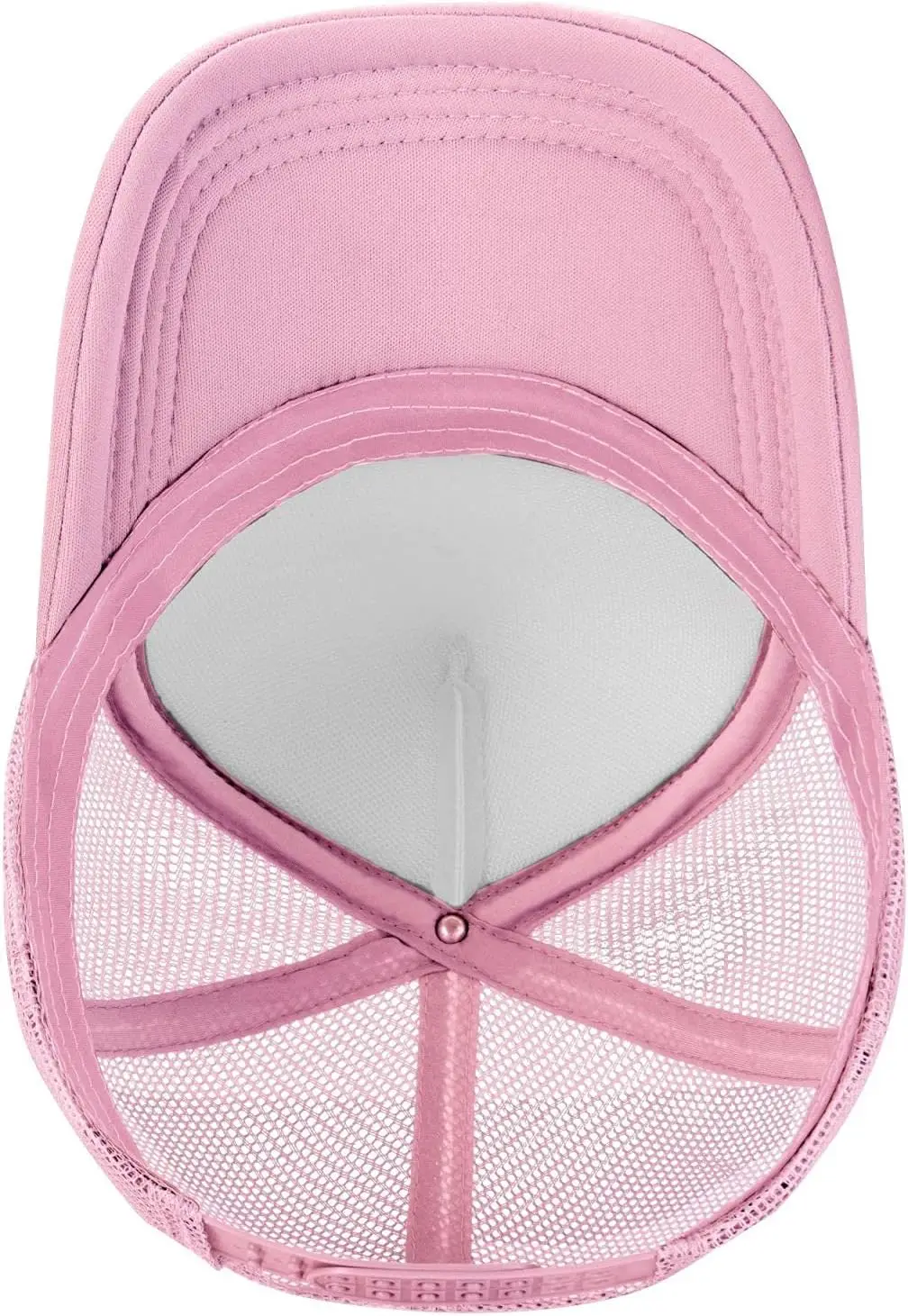 قبعات سائقي الشاحنات المضحكة للنساء، قبعات سائقي الشاحنات النسائية الريفية، قبعات صيفية شبكية قابلة للتنفس، قبعات وردية قابلة للتعديل