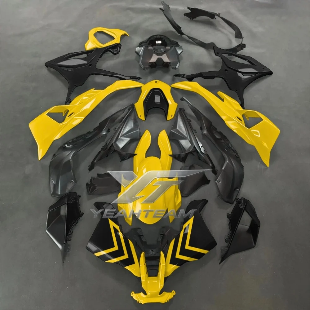 For BMW 2025 2026 S1000RR M Sport Fairings Set Pre-Drilled Motorbike Cowl Panels Injection Molded Yellow Body Kit Shell K67 New