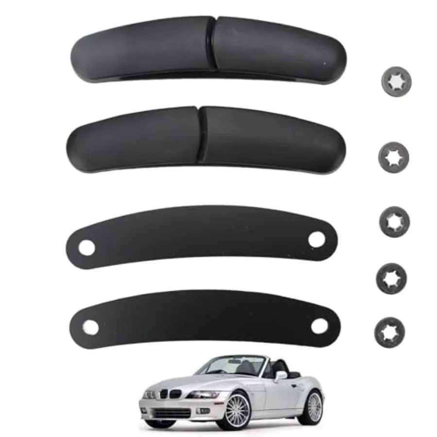 

Front Driver Left and Passenger Right Upper Seat Belt Guide Compatible with BMW E36 Z3 1997-2002 Replaces