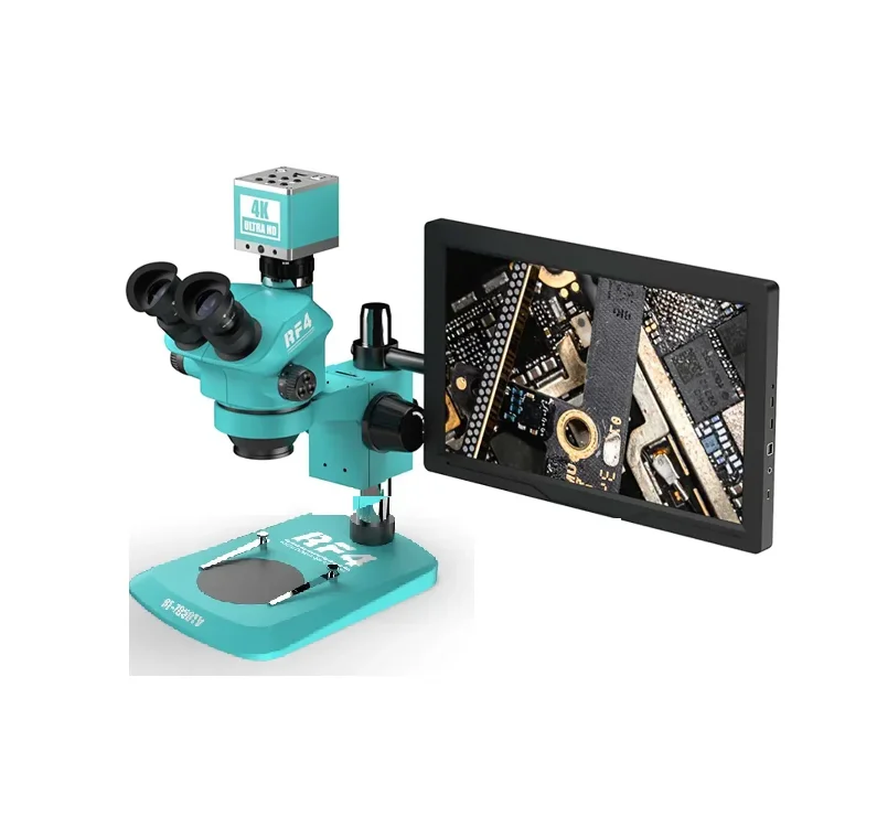 

Mobile Phone Repair Microscope With 4k Camera And 15.6inch Microscope