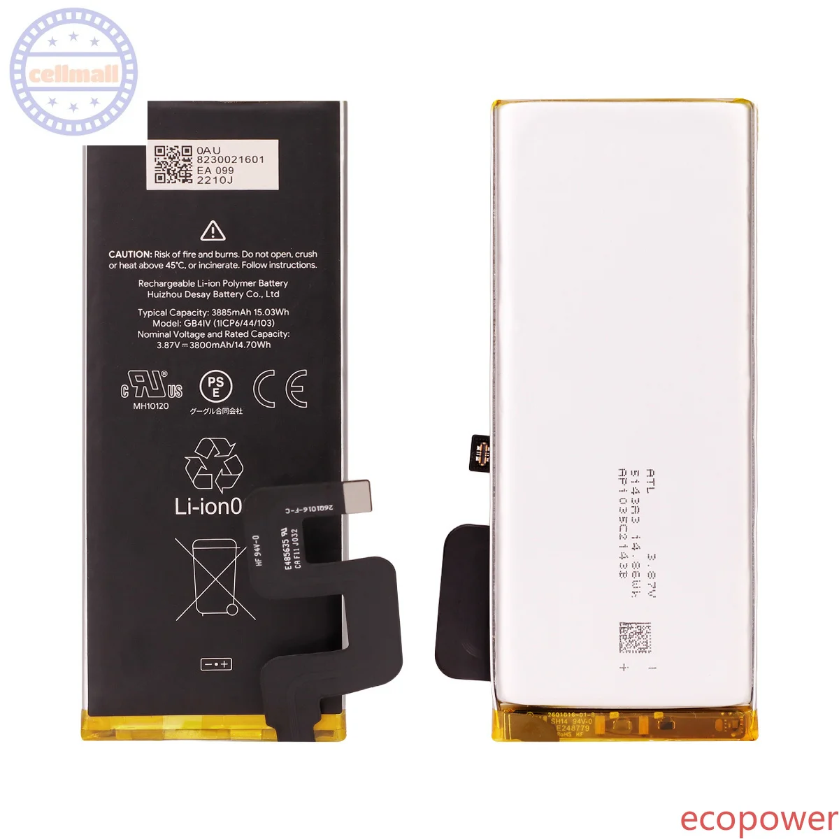 Orginal Battery GB4IV G025J-B G63QN GMSB3 GLU7G G07DF For HTC Google Pixel 4A 5G Pixel 6 Pro 6A Pixel 8A Phone Batteries+Tools