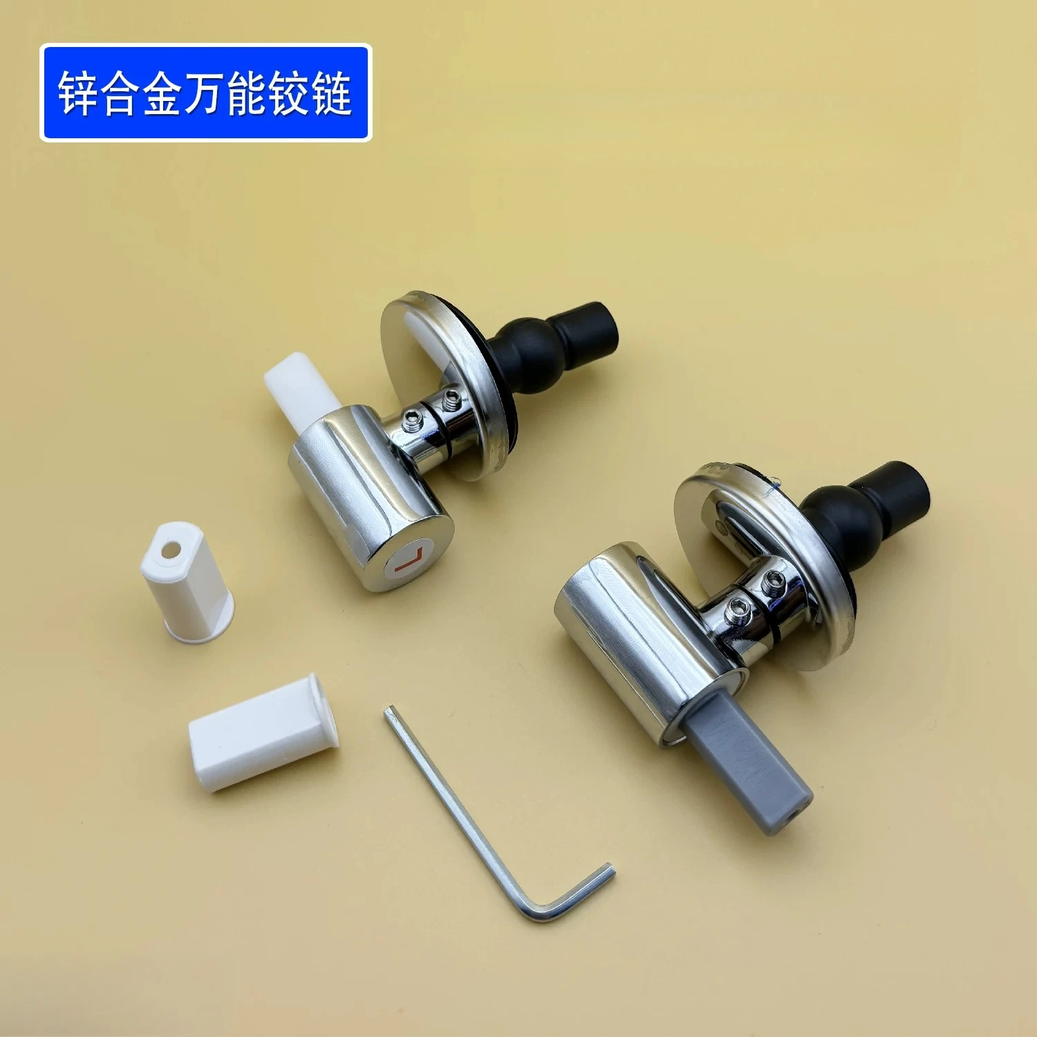 Split Soft‑Close Hinge Damper Replacement Parts for Urea Formaldehyde Toilet Seat Cover Buffer Repair Hardware Accessory
