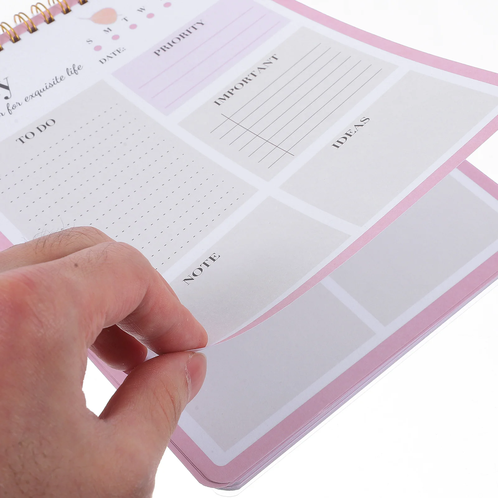 

Time Management Notebooks Weekly Notepad Daily Do List Study Plan Pad Efficient Schedule Planner Date Calendar Academic Planner