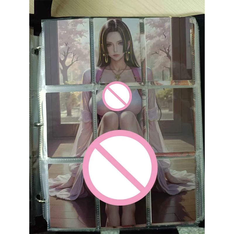 Anime One Piece Puzzles Cards Boa Hancock Nami Uta Yamato Nico Robin Collectible Cards Christmas Birthday Gifts Children's Toys view 2