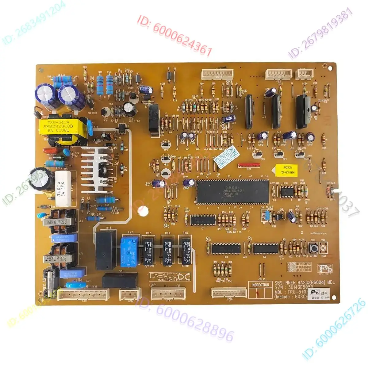 

Used For Siemens Refrigerator Control Board 30143E5050 Circuit PCB Fridge Motherboard Freezer Parts
