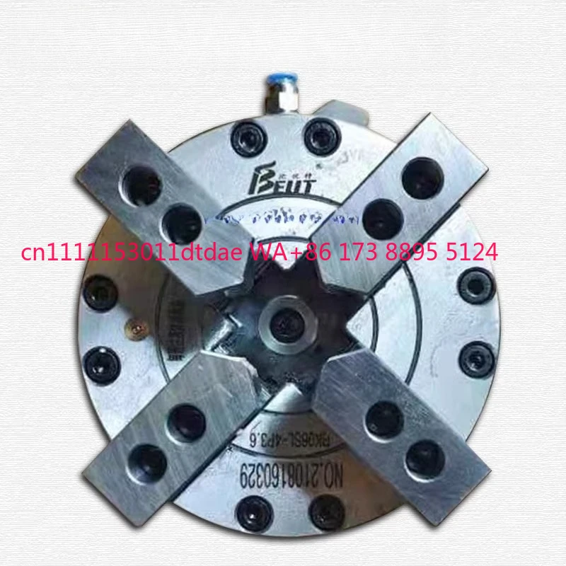 Four-jaw vertical Zhongshi pneumatic chuck factory direct sales BK160/200/250/320 numerical control lathe accessories