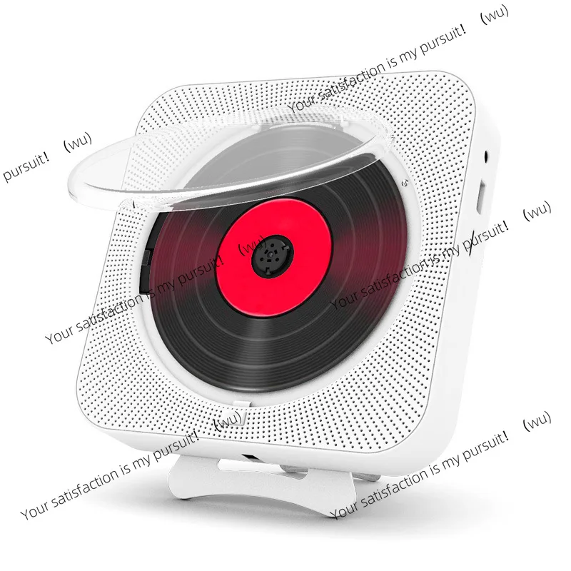 Household wall-mounted CD Bluetooth speaker, learning repeater, early education radio CD player, music player with cover mp3
