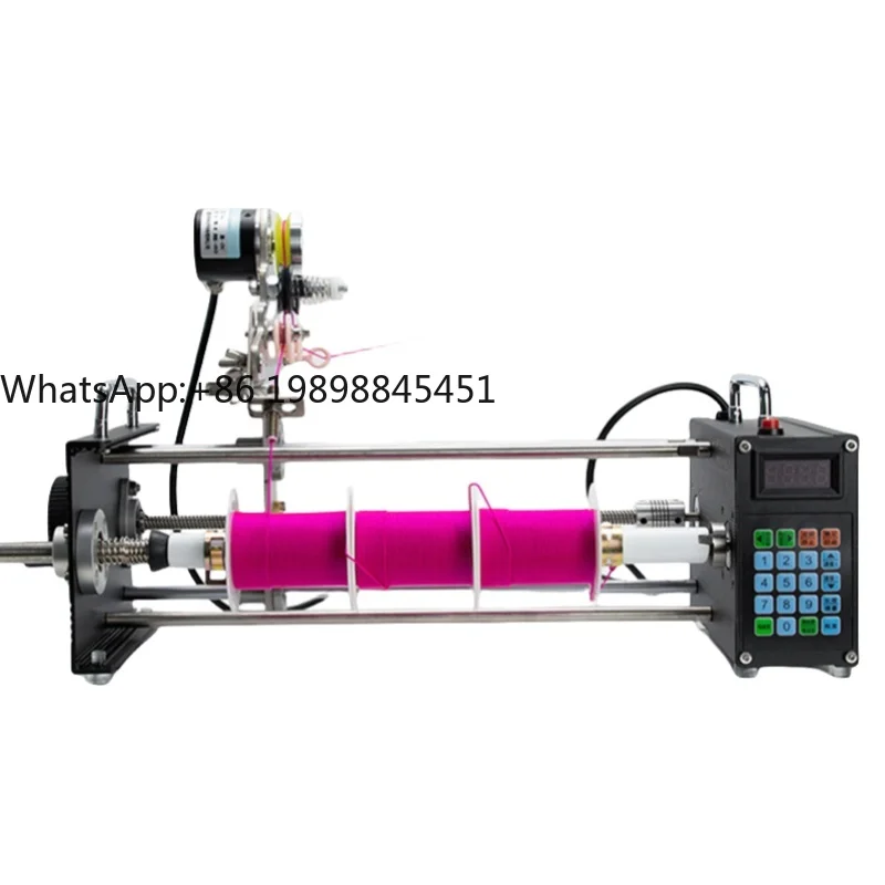 

Hot Sale Multifunctional Intelligence Bobbin Rewinding Yarn Cone Fishing Line Winding Machine Flat Wire Metal Winder