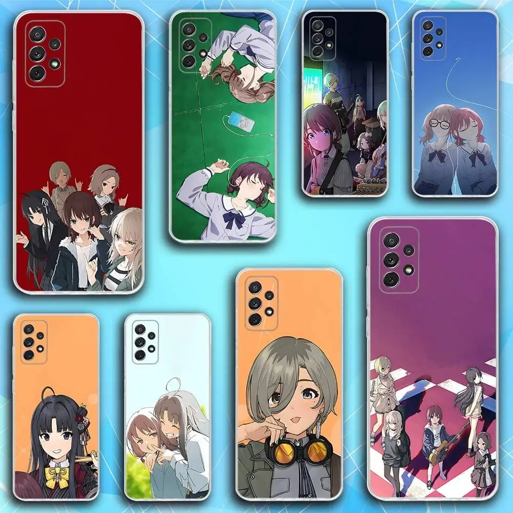 

G-Girl Anime BandS C-Cry Phone Case For Samsung S30,23,21,22,20, FE lite,S10,9,8,7 PIus Note20ultra Soft Transparent