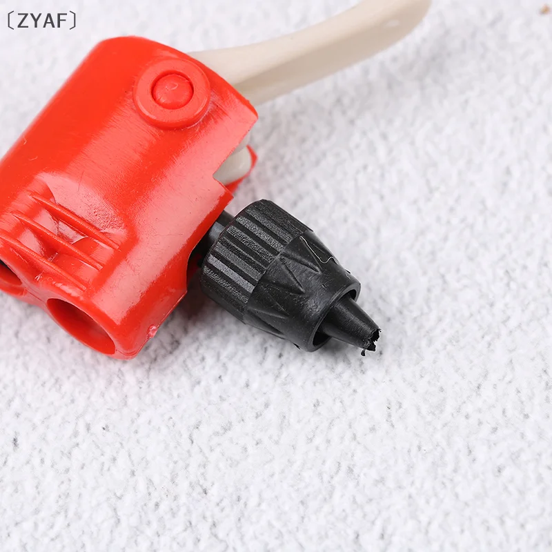 ómZYAF zas Fahrrad Fahrrad Reifen Schlauch Ersatz Doppelkopf Luftpumpe Adapterventil