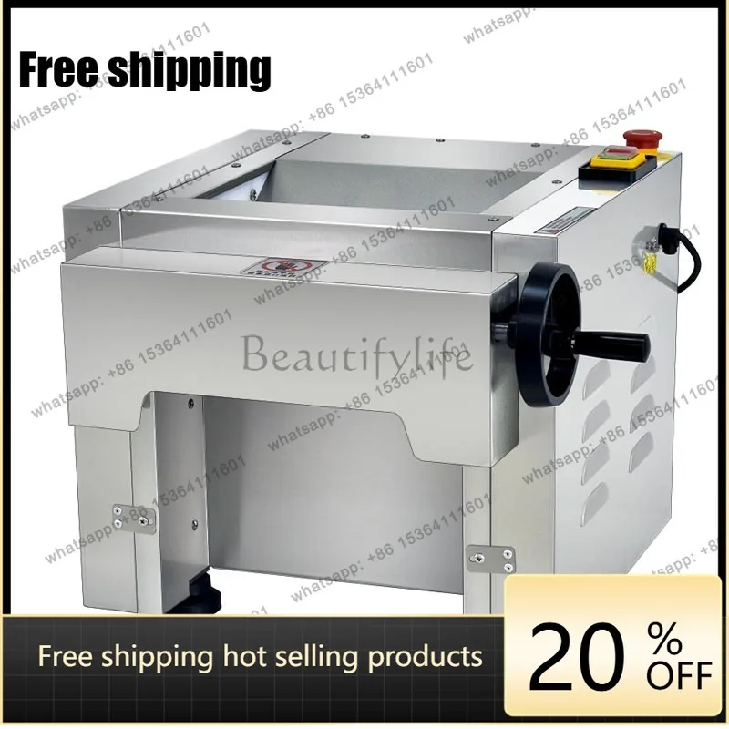 XX. Desktop high-speed noodle press stainless steel roller steamed buns kneading toast ramen