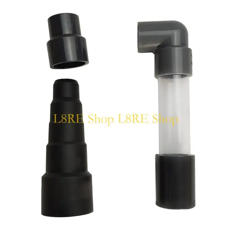 L8RE Drain Line Connector Vacuum Adapter For Quick and Low Noise Water Discharge  For Multiple Air Conditioner Model