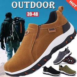 Zapatos informales para hombre, zapatillas deportivas para caminar al aire libre, mocasines cómodos, calzado ligero de talla grande 48, novedad de 2022