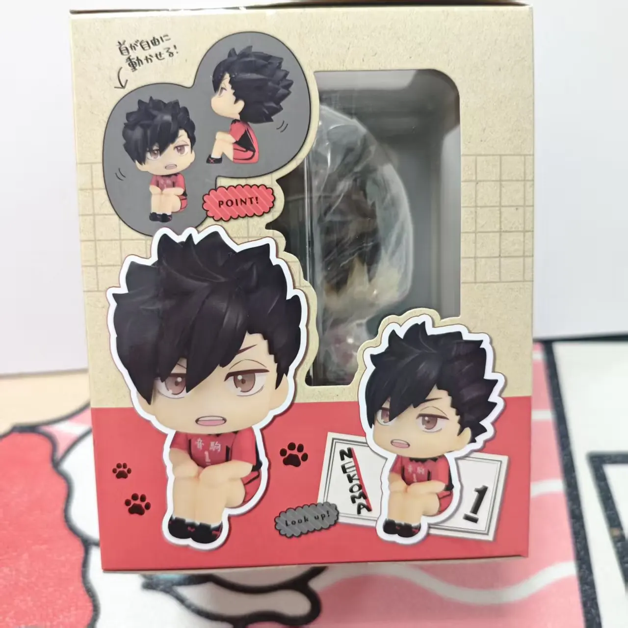 

Коллекционная фигурка Megahouse Haikyuu: Куроо Тецуро с подушкой, аниме-модель из ПВХ, игрушка-украшение