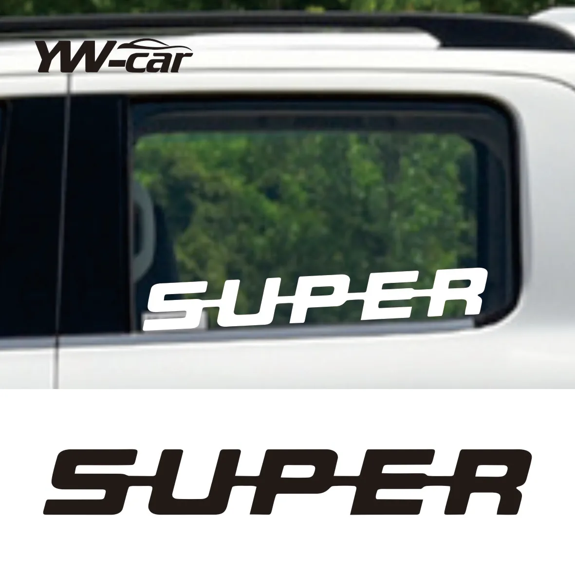Enhance Your Scania SUPER Cab with 2 - Piece Vinyl Window Decal Set: Upgrade Your Truck's Look Instantly - Image 2