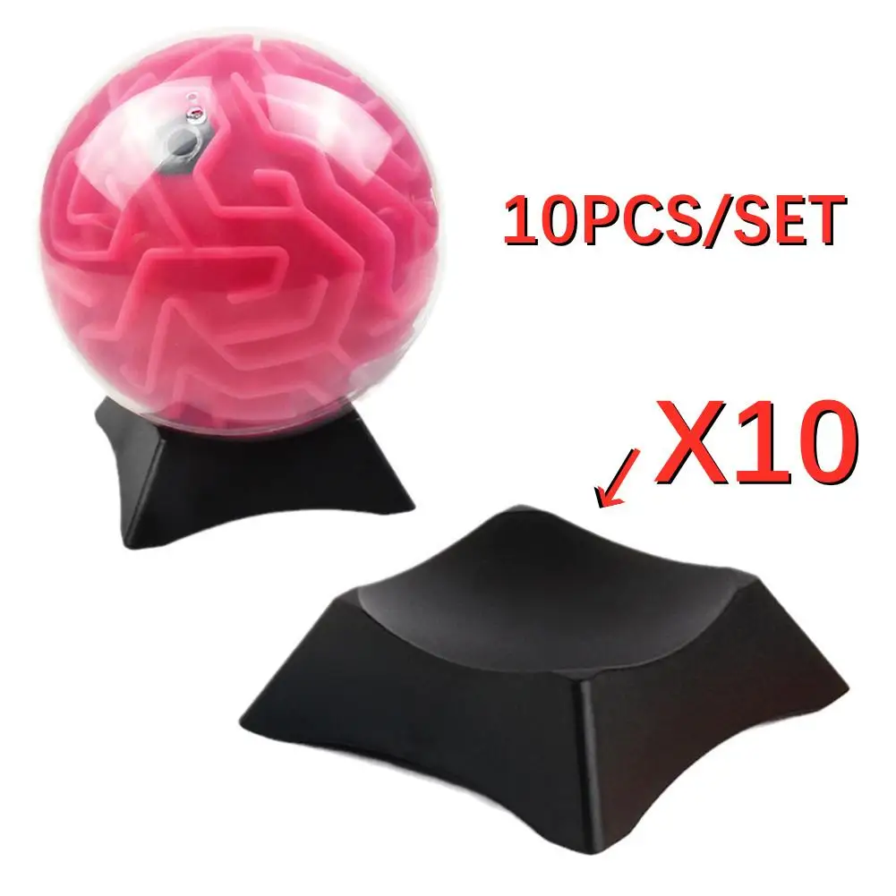 

10PCS Ball Stand Display Holder Rack Support Base For Football Rugby Crystal Labyrinth Maze Ball Soccer Volleyball Basketball