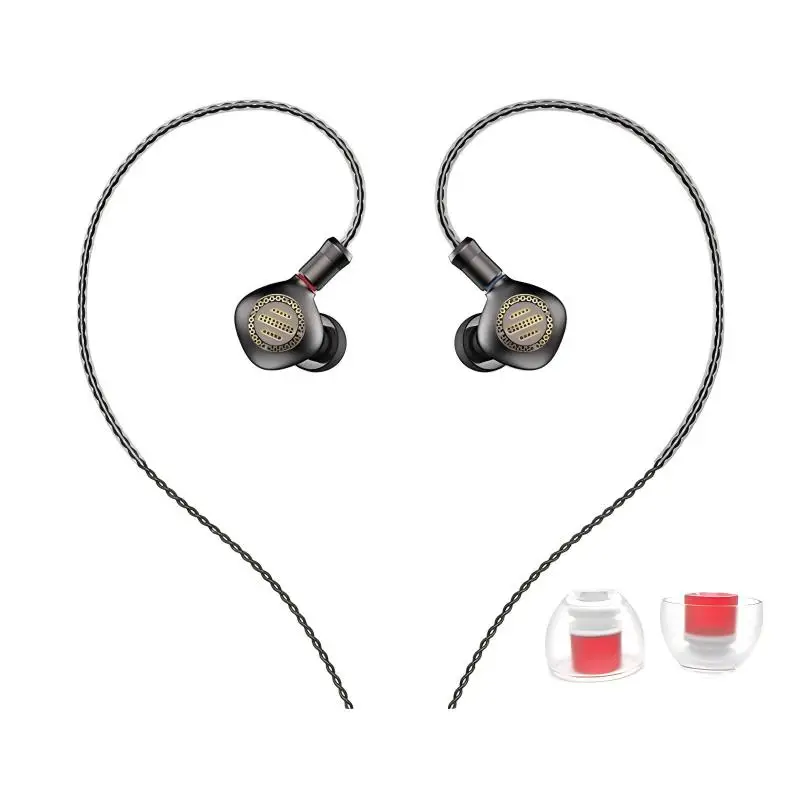 Наушники-мониторы SHANLING MG200 HiFi - открытые динамические наушники Hi-Res Audio с композитной диафрагмой, проводные IEM