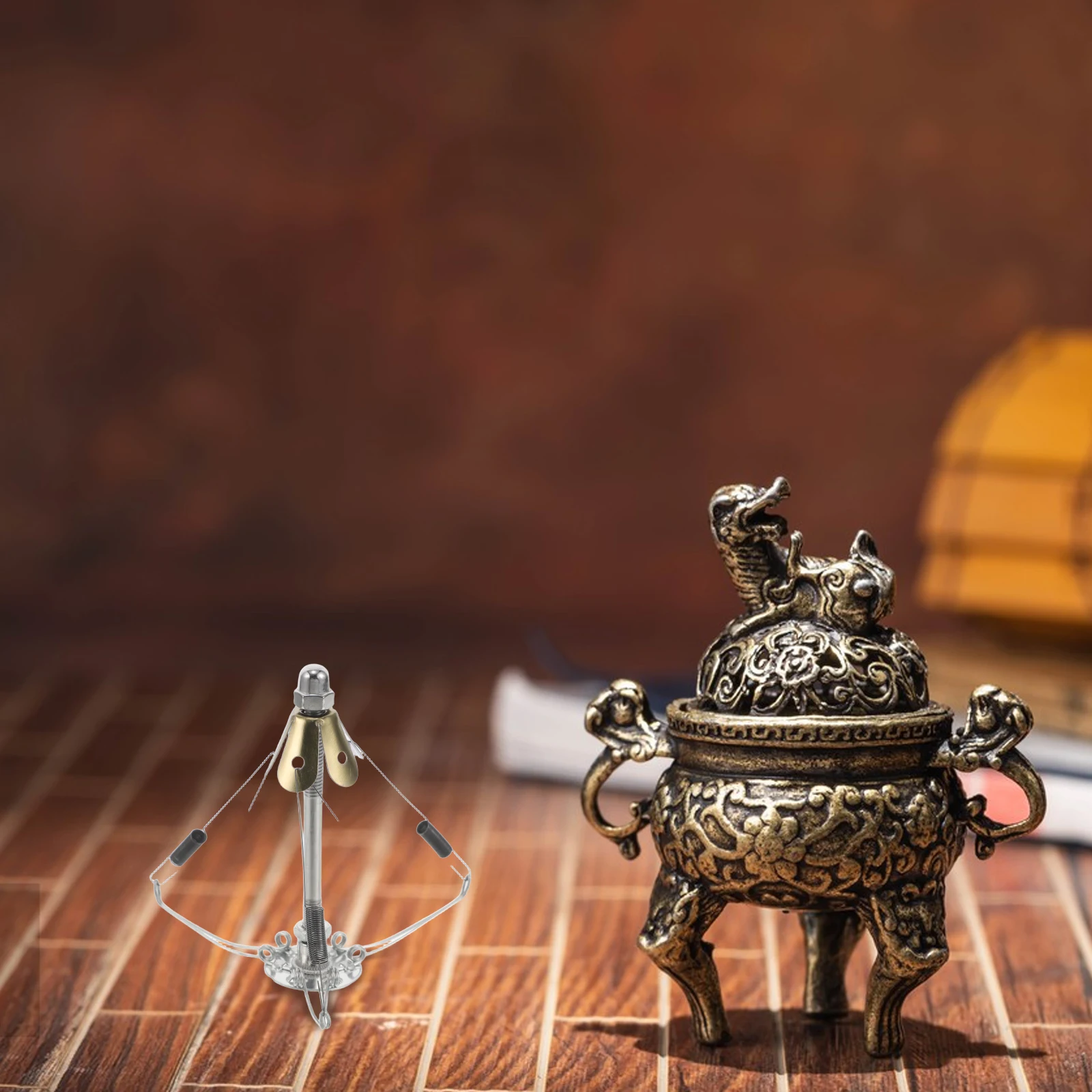 

Metal Tower Incense Burner Stand Anti-Sag Replacement Holder For Home Meditation Yoga Decorative Censer Ornament Coils