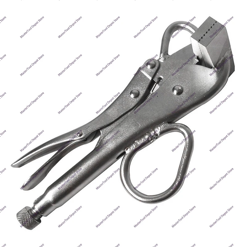 Automotive Sheet Metal Strong Fixed Pliers Flat Extra Wide Duckbill Pliers Steel Vise Fixed Welding Plate Clamp Plate Clamp